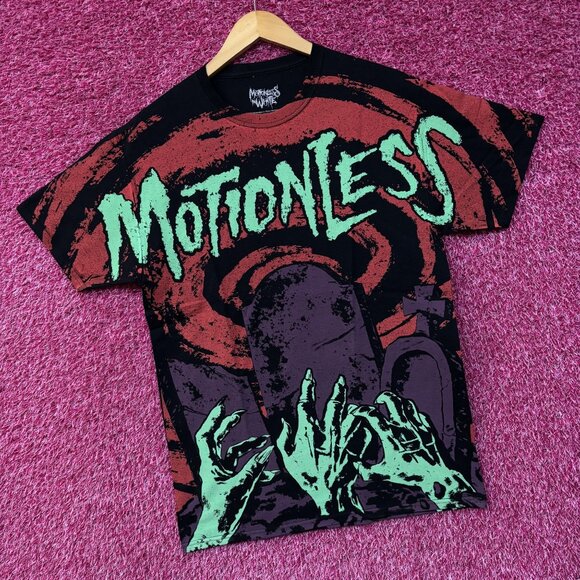 Motionless in White Creatures Metalcore Band T-Shirt Medium - Picture 3 of 5